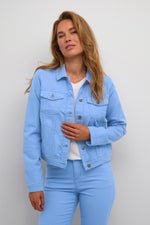 Zelina denim jacket ultramarine