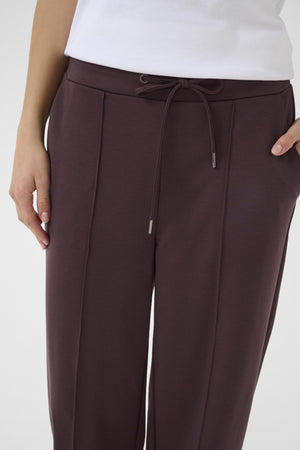 Jenny straight pants fudge