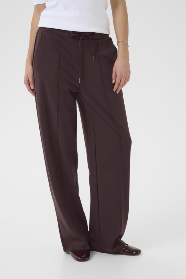 Jenny straight pants fudge