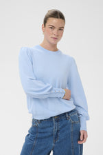 Lizza pull buttons powder blue