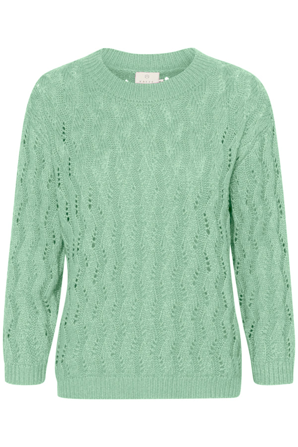 Lena knit granite green