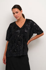 Nicole sequin t-shirt