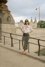 Leondra denim skirt