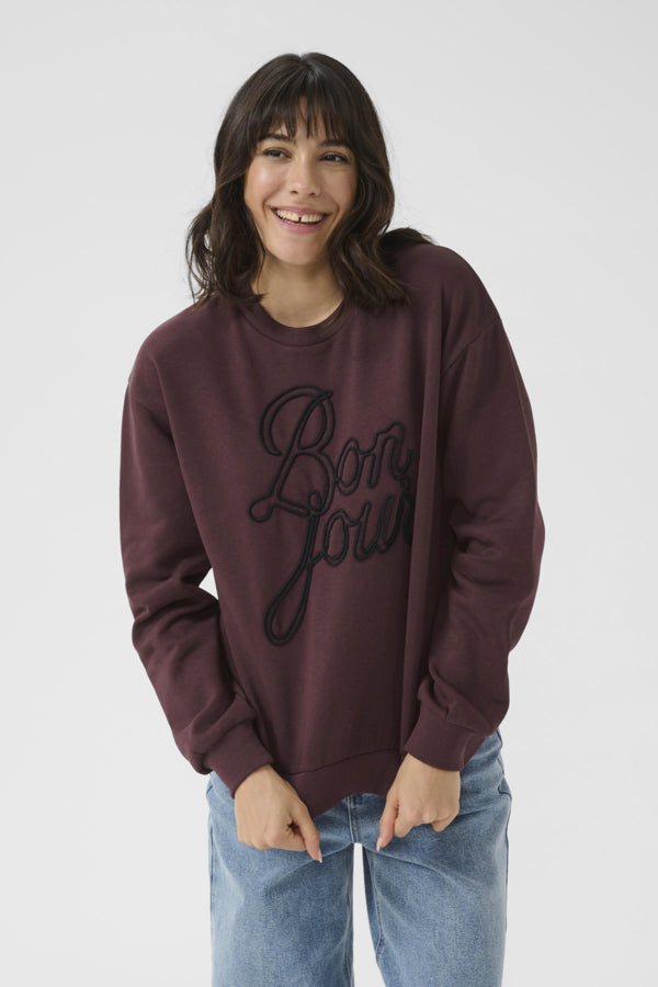 Berta sweatshirt fudge
