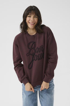 Berta sweatshirt fudge