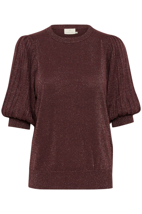 Regina pleat pull fudge