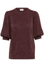 Regina pleat pull fudge