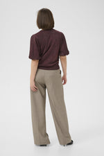Regina pleat pull fudge