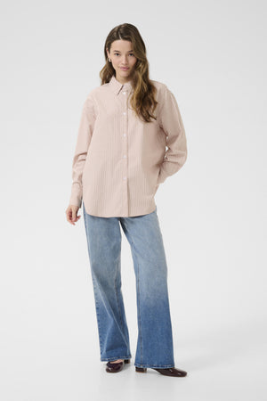 Victoria shirt lotus stripe