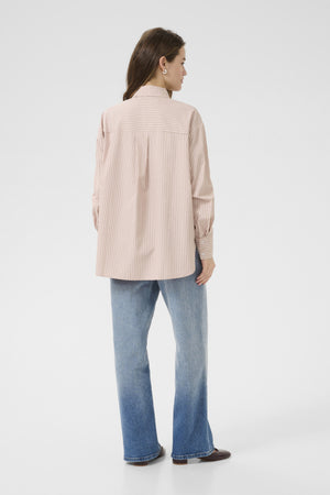 Victoria shirt lotus stripe