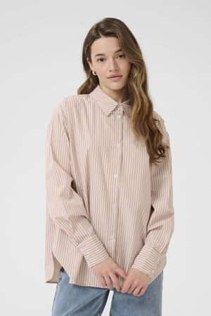 Victoria shirt lotus stripe