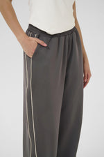 Cory track pants black oyster