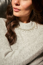 Roxy pull light grey melange