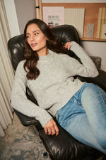 Roxy pull light grey melange