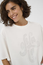 Rosie sweat tee chalk