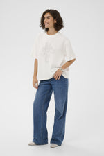 Rosie sweat tee chalk
