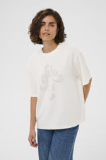 Rosie sweat tee chalk