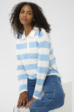 Miala polo powder blue
