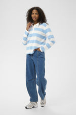 Miala polo powder blue