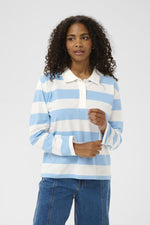 Miala polo powder blue