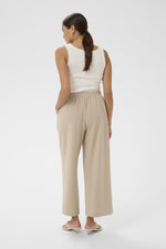 Phoebe pants cropped beige