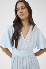 Sirena long dress donkerblauw of lichtblauw