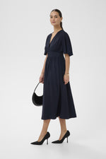 Sirena long dress donkerblauw of lichtblauw