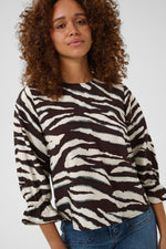 Viky blouse coffe bean