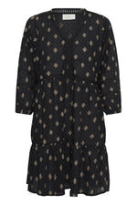 Wila dress black baroque