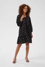 Wila dress black baroque