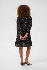 Wila dress black baroque