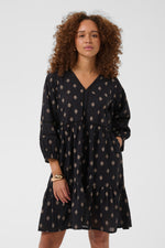 Wila dress black baroque
