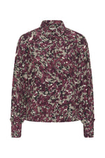 Meghan shirt fudge abstract