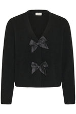 May cardigan bows zwart