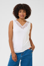 Trulla top kant zwart of wit