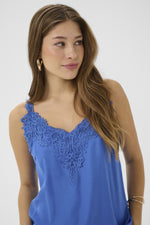 Anna top amphora of palace blue