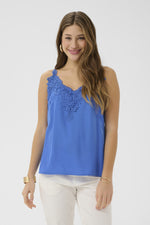 Anna top amphora of palace blue