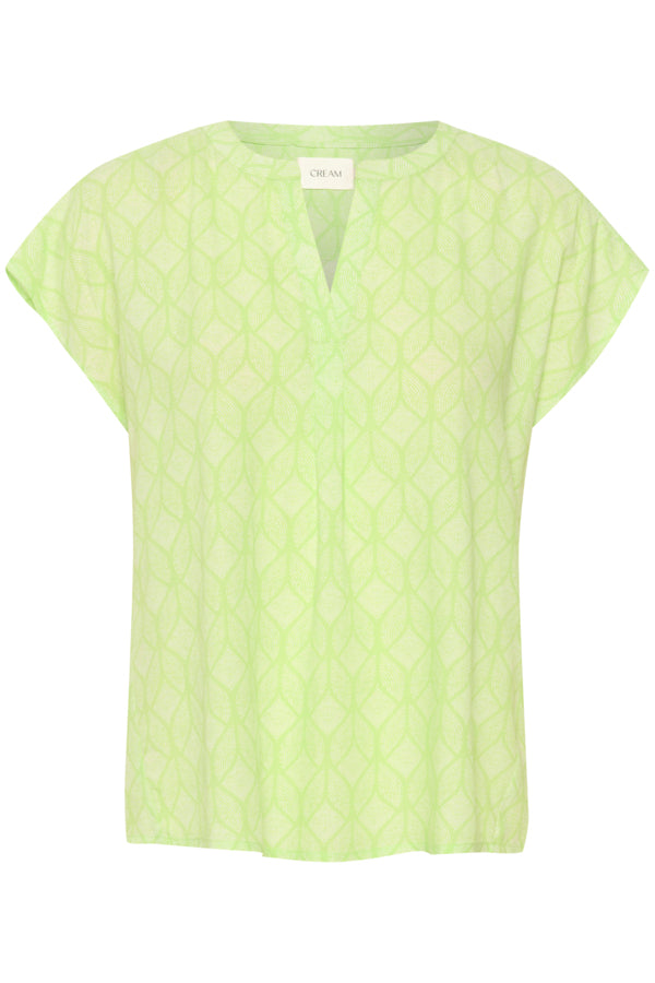 Tiah blouse power green