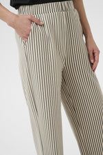 Anett wide pant ancient scroll pinstripe