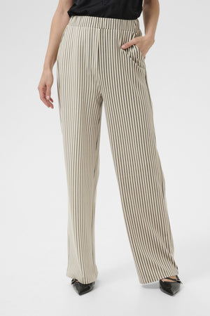 Anett wide pant ancient scroll pinstripe