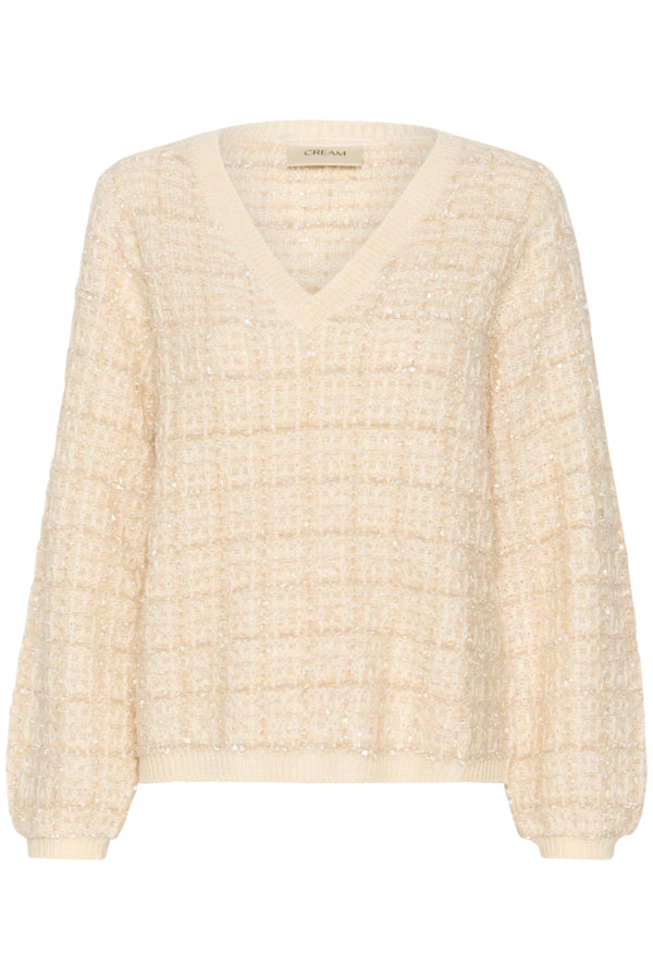 Bilo knit eggnog check (laatste: XXL!)