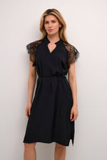 Nola lace dress black