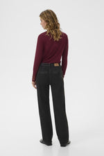 Visti straight leg pant vancouver grey