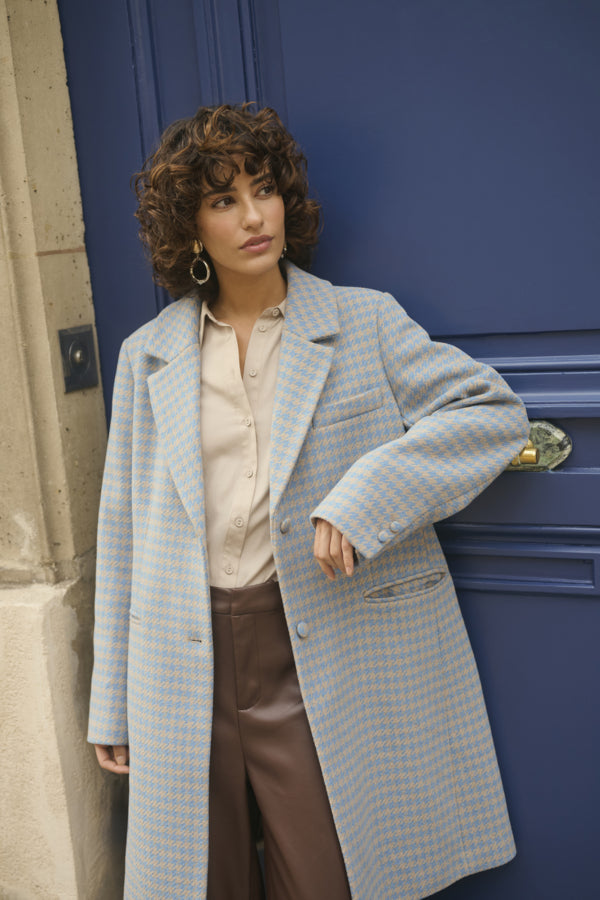 Westie coat blue heaven