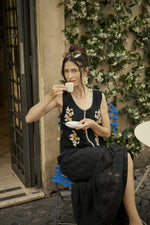 Frust knit vest