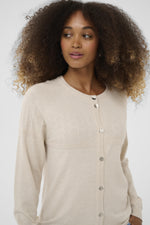 Dela cardigan oatmeal