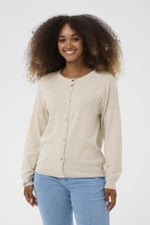 Dela cardigan oatmeal
