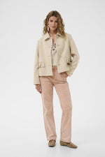 Cessie short coat savannah tan