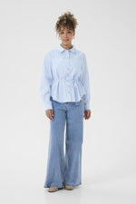 Cherissa shirt blue stripe
