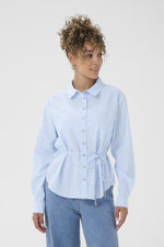 Cherissa shirt blue stripe